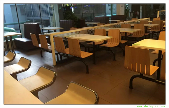 广州快餐厅桌椅