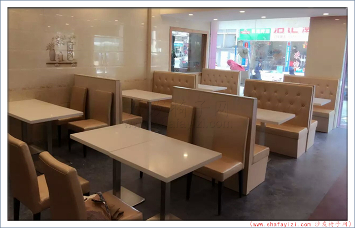 广州茶餐厅沙发桌椅