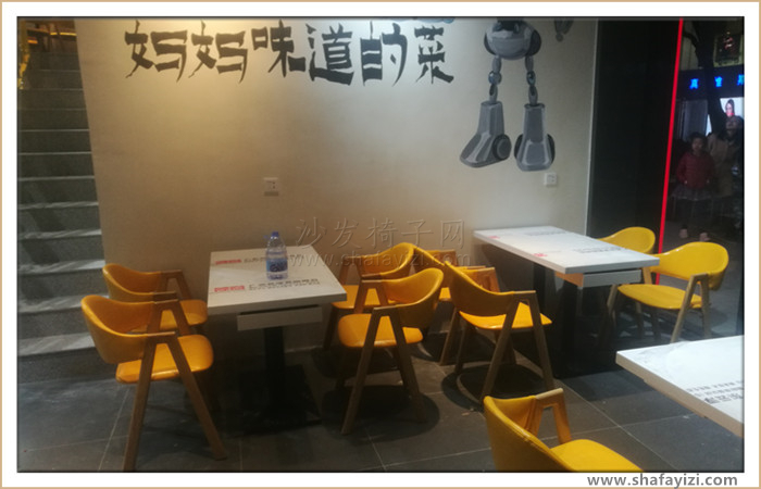 智能机器人餐厅桌椅