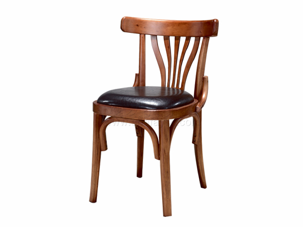 美式乡村经典榉木餐厅椅子