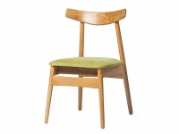 韩式水曲柳实木西餐厅椅子