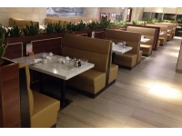 港式休闲餐厅卡座沙发案例